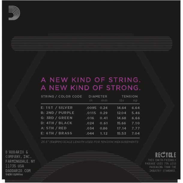 D'Addario NYXL09544, 095-044